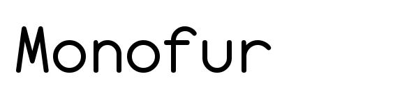 Monofur font, free Monofur font, preview Monofur font