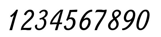 Monoline Script MT Font, Number Fonts
