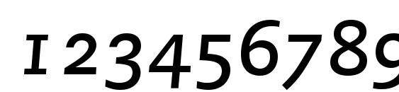 Monologue Caps SSi Bold Italic Small Caps Font, Number Fonts