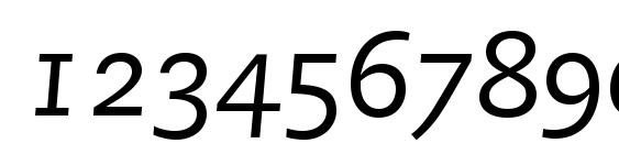 Monologue Caps SSi Italic Small Caps Font, Number Fonts