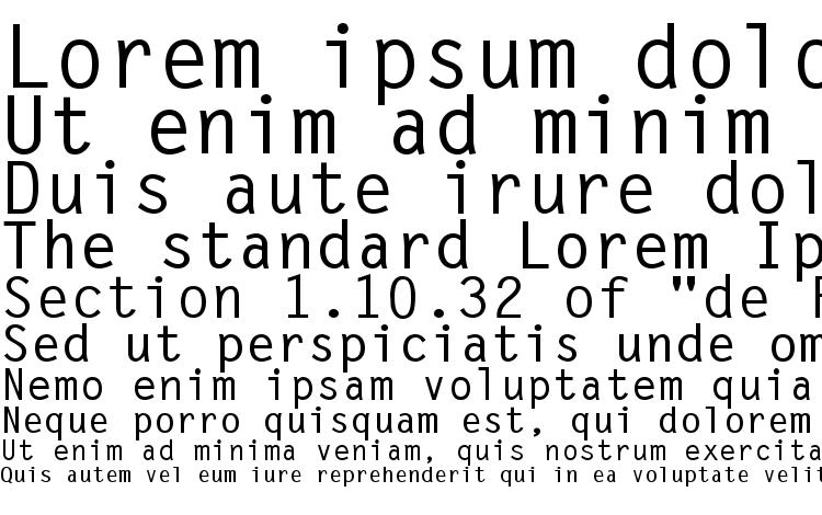 specimens Monospaced Bold font, sample Monospaced Bold font, an example of writing Monospaced Bold font, review Monospaced Bold font, preview Monospaced Bold font, Monospaced Bold font