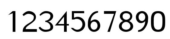 Monotony Medium Font, Number Fonts