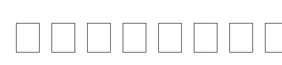 Monotype Koufi Bold Font, Number Fonts