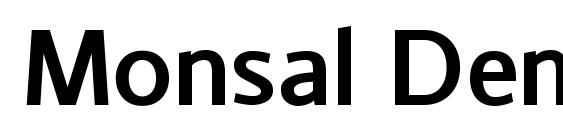 Monsal DemiBold font, free Monsal DemiBold font, preview Monsal DemiBold font