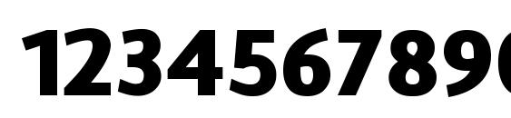 Monsal ExtraBold Font, Number Fonts