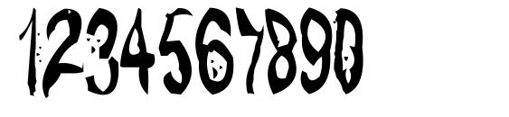 MonsterChild Font, Number Fonts