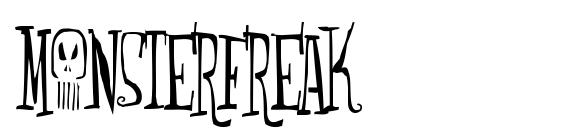 Monsterfreak font, free Monsterfreak font, preview Monsterfreak font