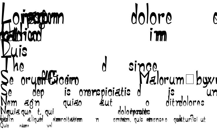 specimens Monstroula roman font, sample Monstroula roman font, an example of writing Monstroula roman font, review Monstroula roman font, preview Monstroula roman font, Monstroula roman font