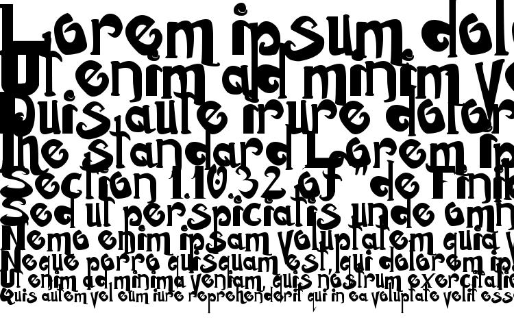 specimens Monstur font, sample Monstur font, an example of writing Monstur font, review Monstur font, preview Monstur font, Monstur font