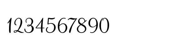 Monterey BT Font, Number Fonts