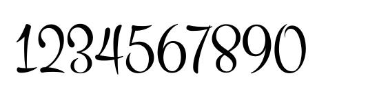 Montez Font, Number Fonts