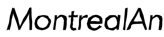 MontrealAntique Italic font, free MontrealAntique Italic font, preview MontrealAntique Italic font