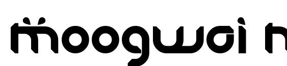 Moogwai normal Font