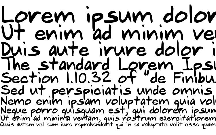 specimens Mook Regular font, sample Mook Regular font, an example of writing Mook Regular font, review Mook Regular font, preview Mook Regular font, Mook Regular font