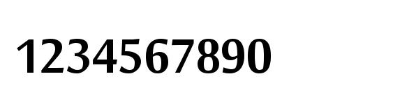 MoolBoran Font, Number Fonts