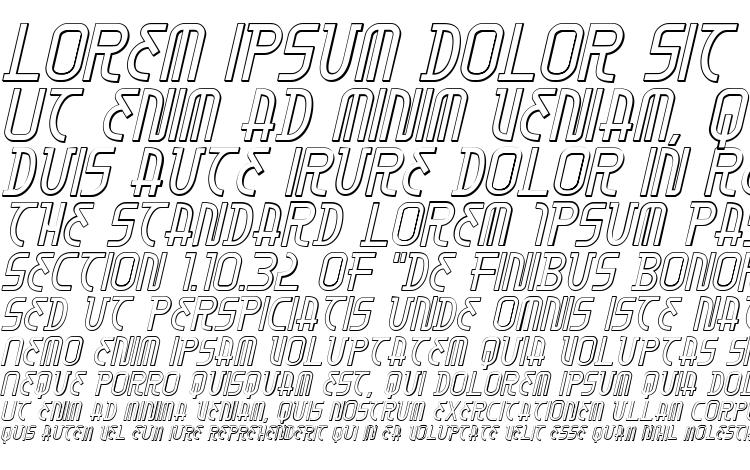 specimens Moon Dart 3D Italic font, sample Moon Dart 3D Italic font, an example of writing Moon Dart 3D Italic font, review Moon Dart 3D Italic font, preview Moon Dart 3D Italic font, Moon Dart 3D Italic font