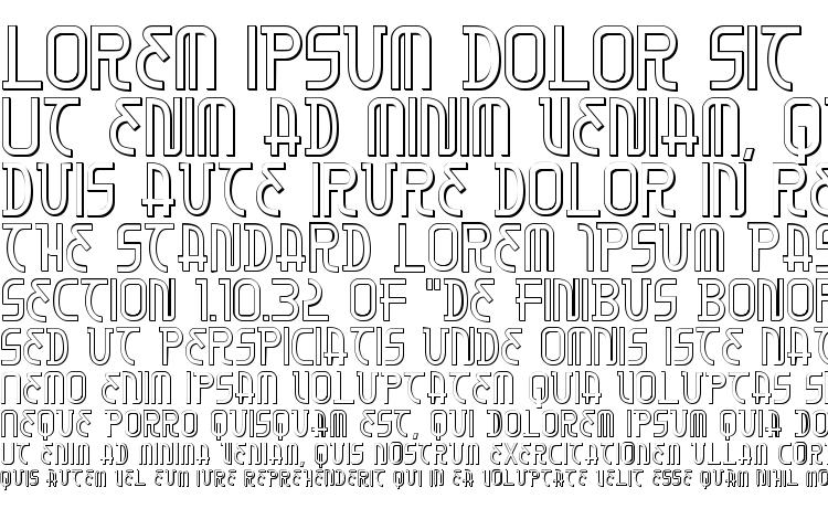 specimens Moon Dart 3D font, sample Moon Dart 3D font, an example of writing Moon Dart 3D font, review Moon Dart 3D font, preview Moon Dart 3D font, Moon Dart 3D font