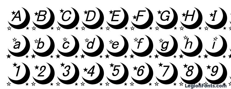 glyphs Moon font font, сharacters Moon font font, symbols Moon font font, character map Moon font font, preview Moon font font, abc Moon font font, Moon font font
