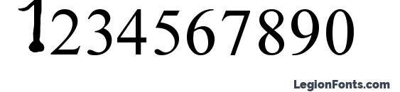 Moon runes Font, Number Fonts