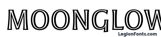 Moonglow Regular Font