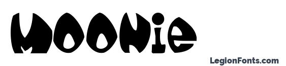 moonie font, free moonie font, preview moonie font