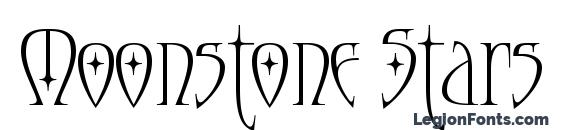Moonstone Stars font, free Moonstone Stars font, preview Moonstone Stars font