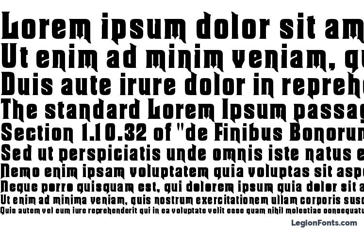 specimens Moorgate Regular DB font, sample Moorgate Regular DB font, an example of writing Moorgate Regular DB font, review Moorgate Regular DB font, preview Moorgate Regular DB font, Moorgate Regular DB font