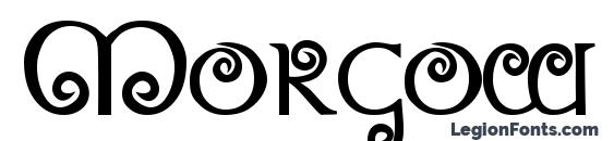 Morgow Demo font, free Morgow Demo font, preview Morgow Demo font