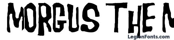 Morgus the magnificent font, free Morgus the magnificent font, preview Morgus the magnificent font