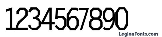 Morker Font, Number Fonts