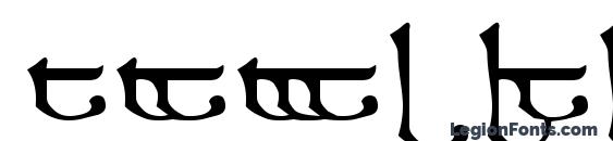 Moroma Regular Font, Number Fonts