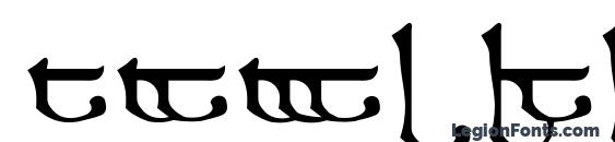 Moroma Font, Number Fonts