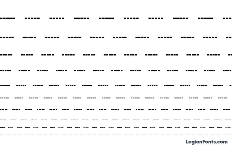 specimens Morsecode regular font, sample Morsecode regular font, an example of writing Morsecode regular font, review Morsecode regular font, preview Morsecode regular font, Morsecode regular font