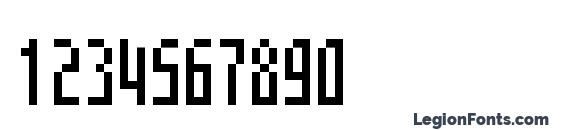 Mosaico Font, Number Fonts