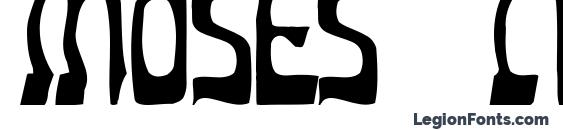 Moses Light Font