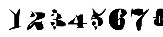 Motha Regular Font, Number Fonts
