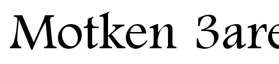 Motken 3areeb font, free Motken 3areeb font, preview Motken 3areeb font