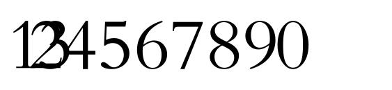 Motken AL Rafidain Art Font, Number Fonts
