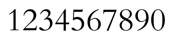 Motken AL Rafidain Font, Number Fonts
