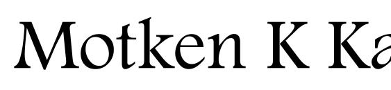 Motken K Kamran font, free Motken K Kamran font, preview Motken K Kamran font