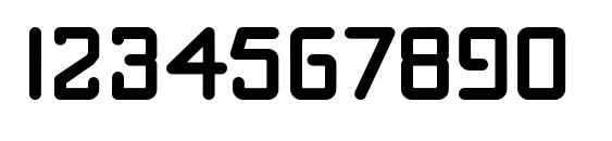 Moto Font, Number Fonts