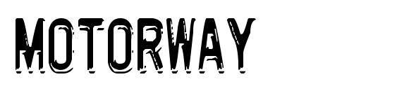 Motorway Font