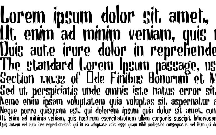 specimens Motrhead font, sample Motrhead font, an example of writing Motrhead font, review Motrhead font, preview Motrhead font, Motrhead font