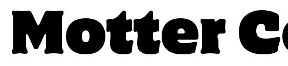 Motter Corpus ITC TT font, free Motter Corpus ITC TT font, preview Motter Corpus ITC TT font