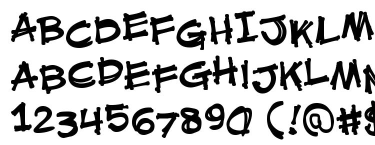 glyphs Mouth Breather BB font, сharacters Mouth Breather BB font, symbols Mouth Breather BB font, character map Mouth Breather BB font, preview Mouth Breather BB font, abc Mouth Breather BB font, Mouth Breather BB font