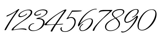 Mr DeHaviland Font, Number Fonts