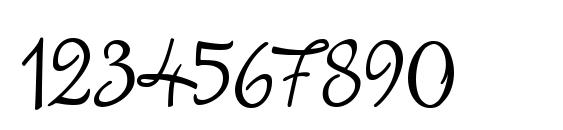 Mr Keningbeck Font, Number Fonts