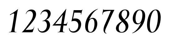 MramorLight BoldItalic Font, Number Fonts