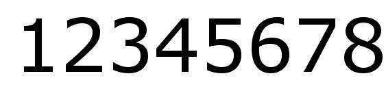 Шрифт MS Reference Sans Serif, Шрифты для цифр и чисел
