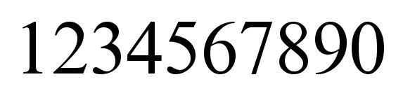 Mt cyr Font, Number Fonts